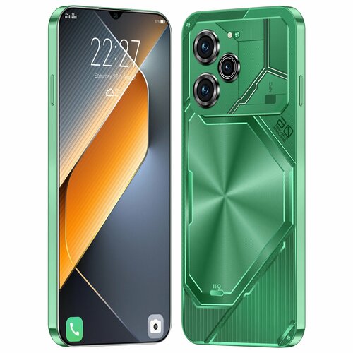 Оригинальный смартфон Pova 6 Pro 5G Snapdeagon8 Gen3 73 дюйма 22G 2T мобильный телефон с двумя SIM-картами 50 108 МП Android14 разблокированный NFC Green 22GB 2TB 9700₽