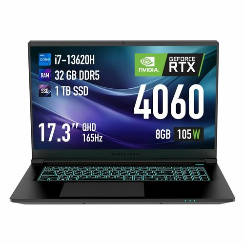Ноутбук игровой Thunderobot Range 17 Pro JT009600HRU 15999900₽