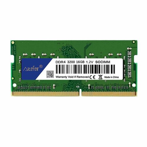 AiteFeir SODIMM DDR4 1X16 ГБ 3200 МГц PC4-25600 12 В ОЗУ для ноутбука 2100₽
