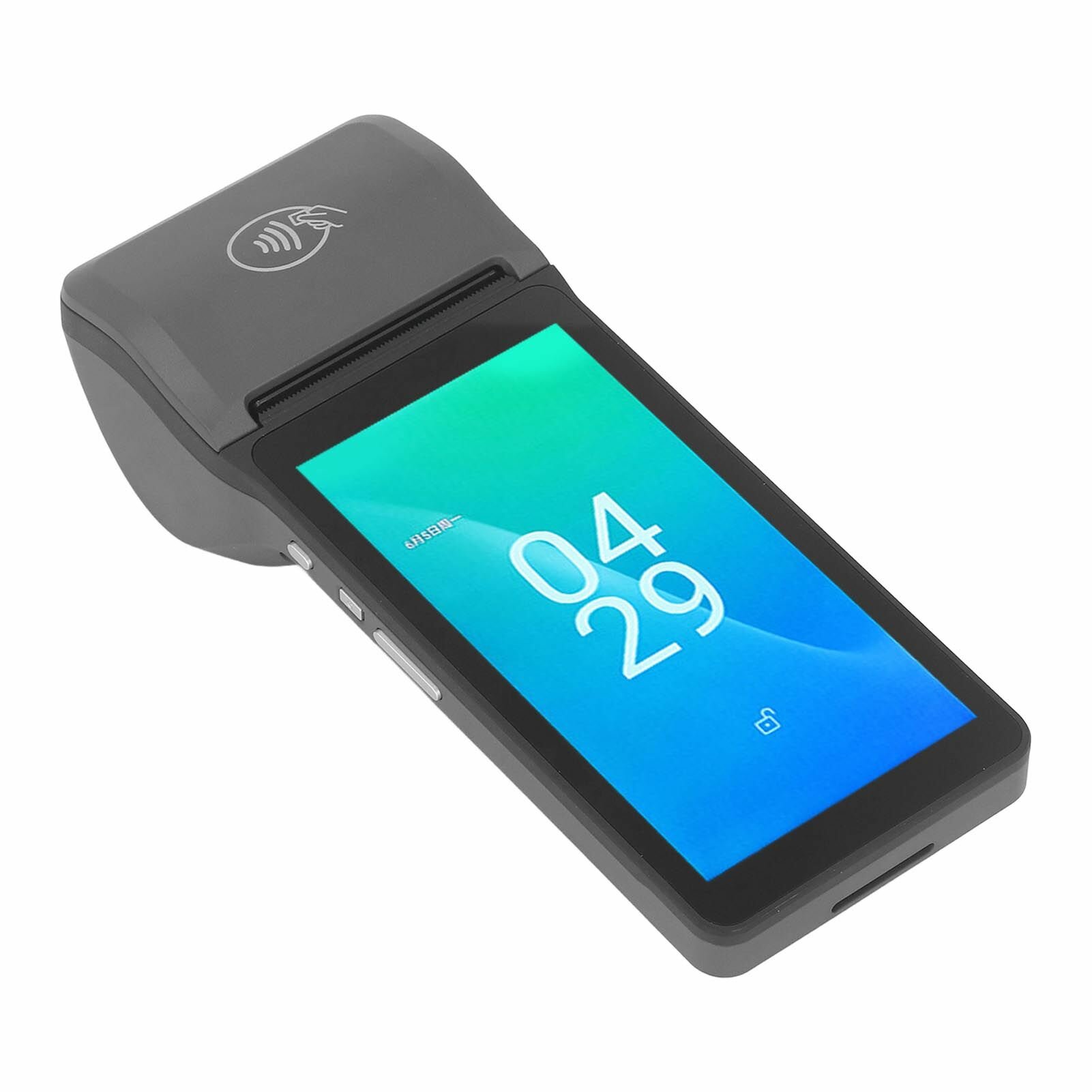 POS терминал принтера чеков 4G WIFI Bluetooth термопечать 1D 2D сканирование кодов NFC поддержка мобильного POS — фото 1