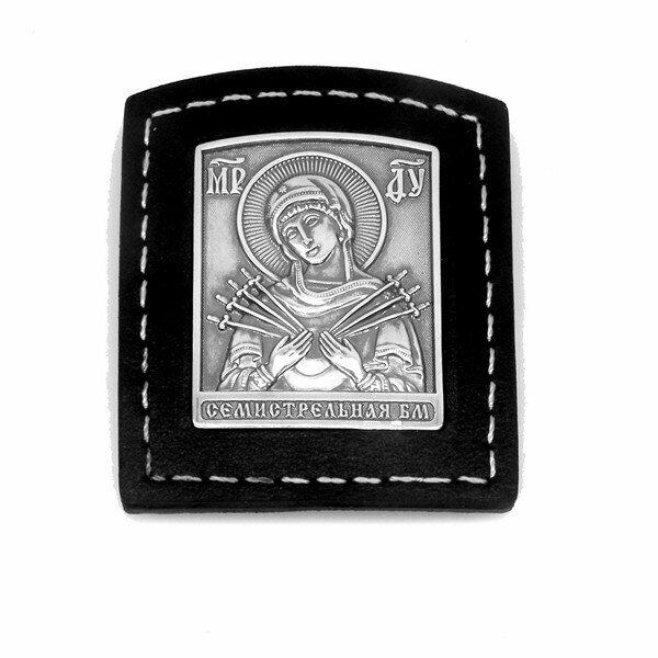 Икона Семистрельная из серебра, JEWELIN, без вставки,9 гр.