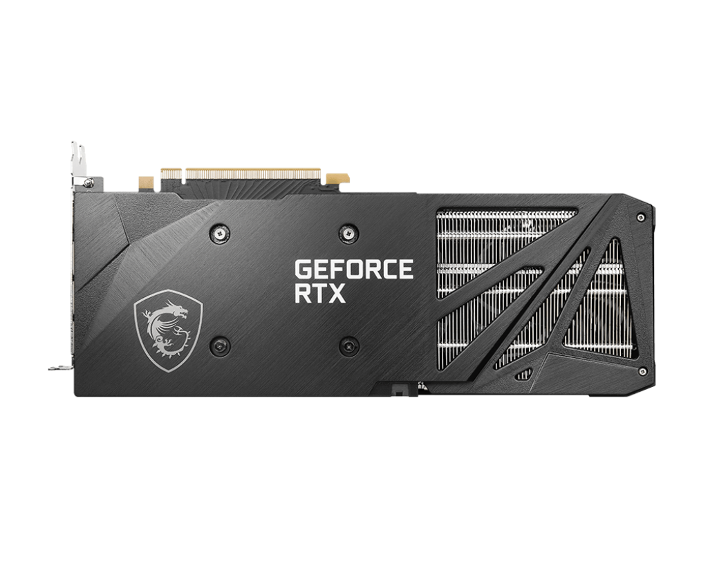 Видеокарта PCI-E MSI 12GB GDDR6 192bit 8nm 1320/15000MHz HDMI/3*DP - фото №4