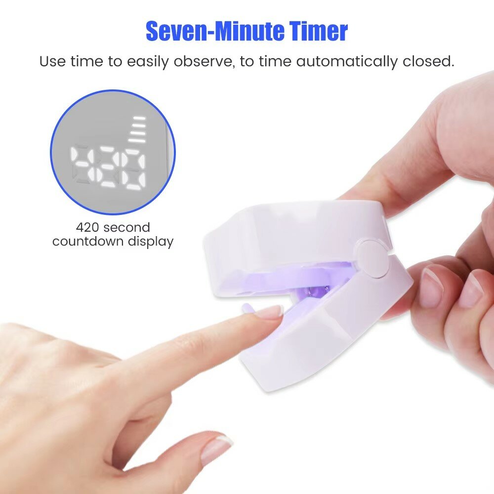Изображение Аппарат для очистки ногтевой пластины Nail Fungus Cleaning Laser Device с дисплеем, от грибка ногтей, для ног, рук