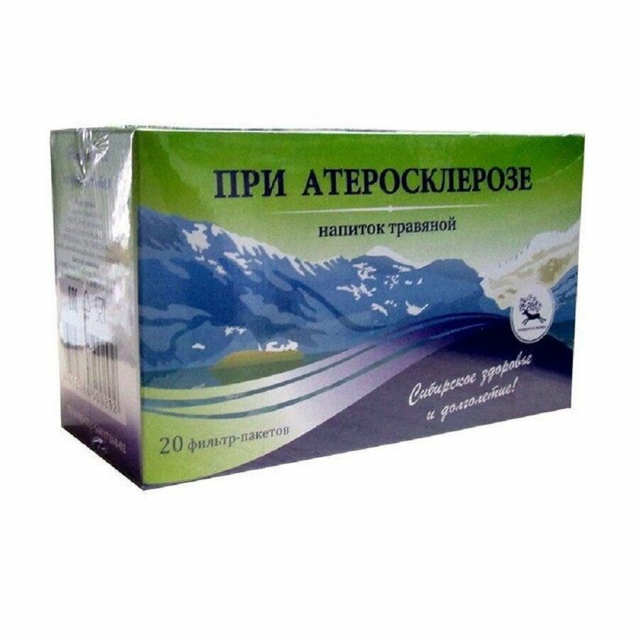 Фиточай Алтайский №32 При атеросклерозе №20 ф/пакетов (У-Фарма)