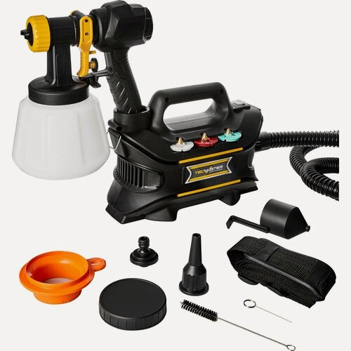 Изображение товара Краскопульт электрический TECMASTER T 1000 DIY с комплектом металлических форсунок 1231000