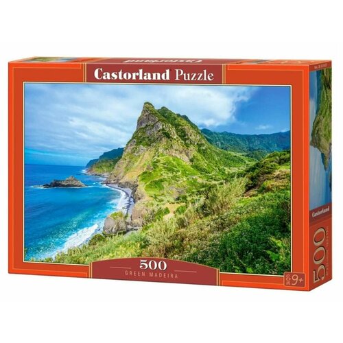 фото Пазл castorland зеленый остров мадейра, 500 дет. 3957/b-53957