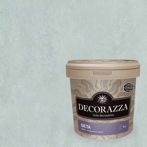 Изображение товара Декоративная штукатурка с эффектом натурального шелка Decorazza Seta (1кг) ST 11-162