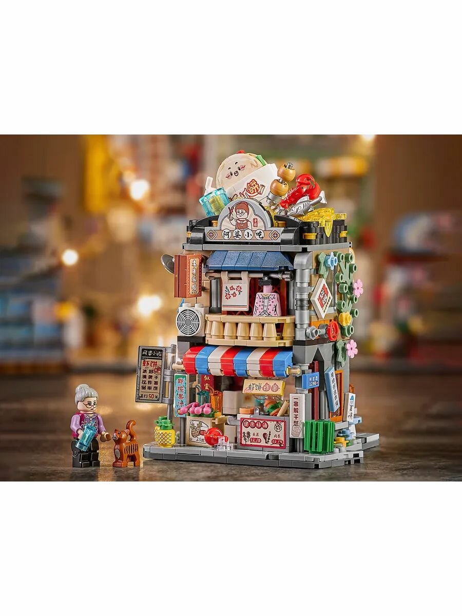 Конструктор Бабушкина закусочная LOZ — фото 1