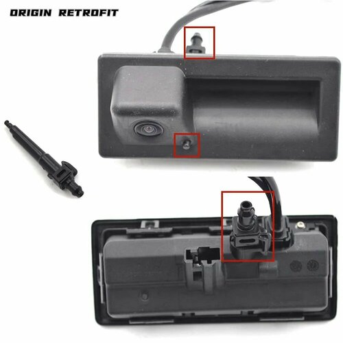 5TA 955 993 Распылительная насадка для камеры заднего вида RVC омыватель камеры заднего вида распылительная насадка черный серый доставка случайным образом 659₽