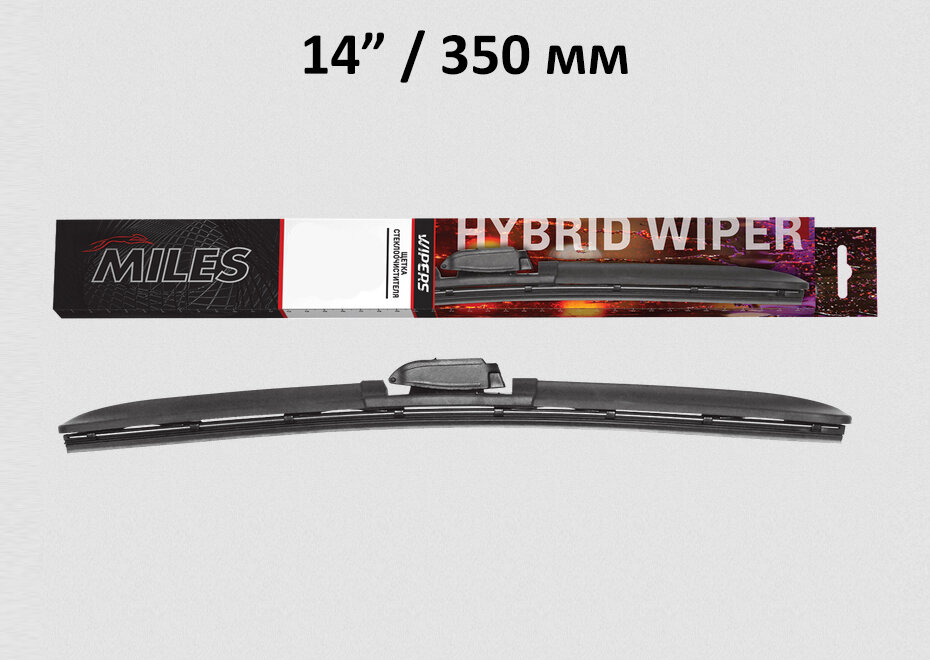 Щетка стеклоочистителя Miles гибридная 14"/350мм CWH14AC