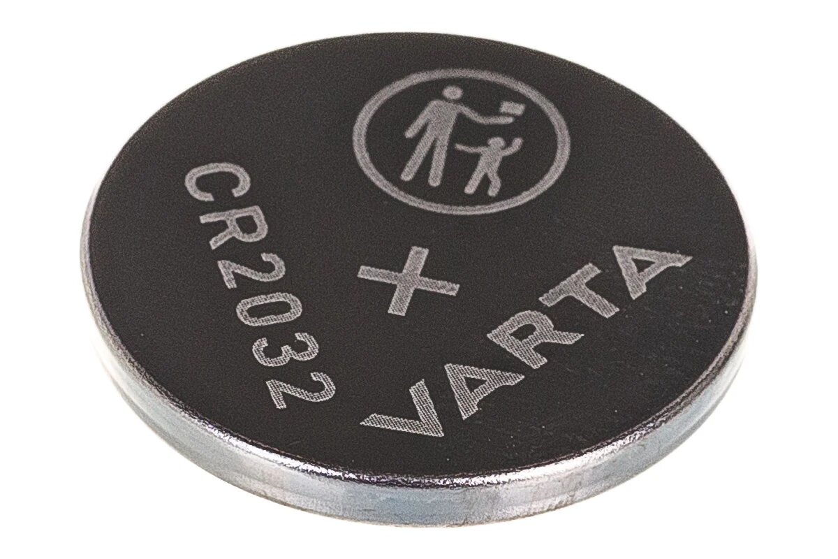 Батарейка VARTA Lithium CR2032 BL5 (5) шт. в блистере 6032101415 — фото 1
