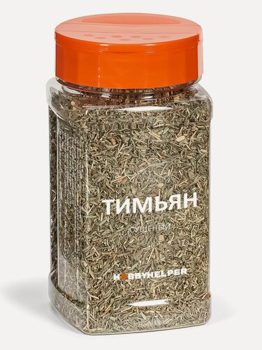 Изображение товара Тимьян HOBBYHELPER "Чабрец", сушеный, натуральный продукт, 50 г