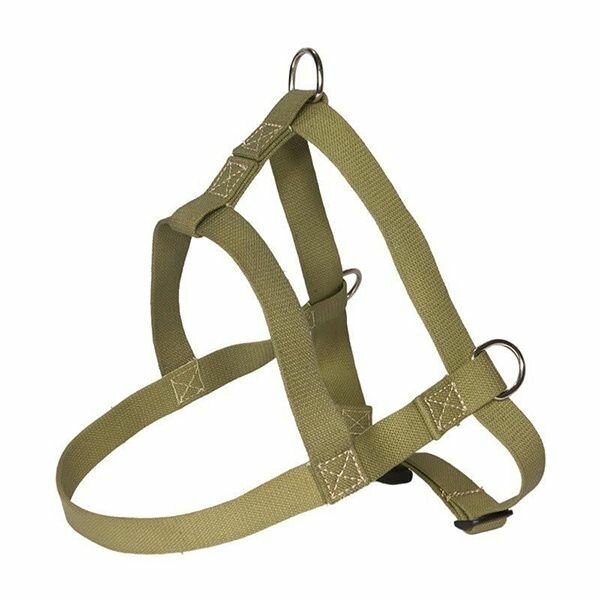 Шлейка Дарэлл брезентовая "Cotton" 35 мм шея 80 см, грудь 100 см, универсальная