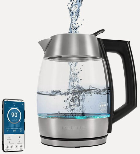 Изображение товара Чайник электрический Polaris PWK 1841CGLD WIFI IQ Home Матовый
