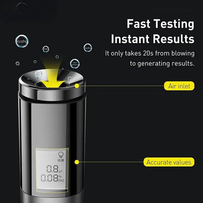 Изображение Автоматический алкотестер Xiaomi Baseus
