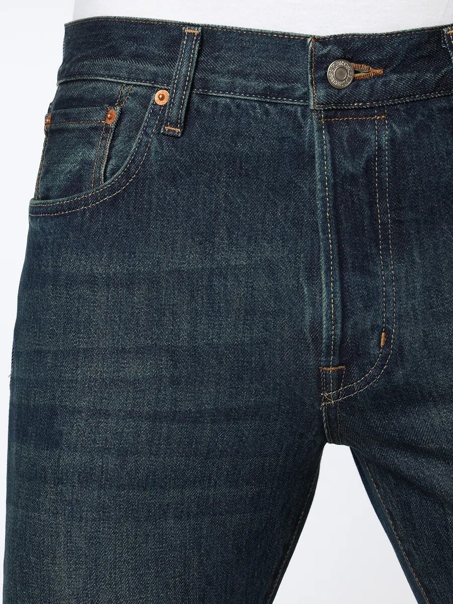 Джинсы классические Levi's 501, размер 38/34, cиний — фото 1