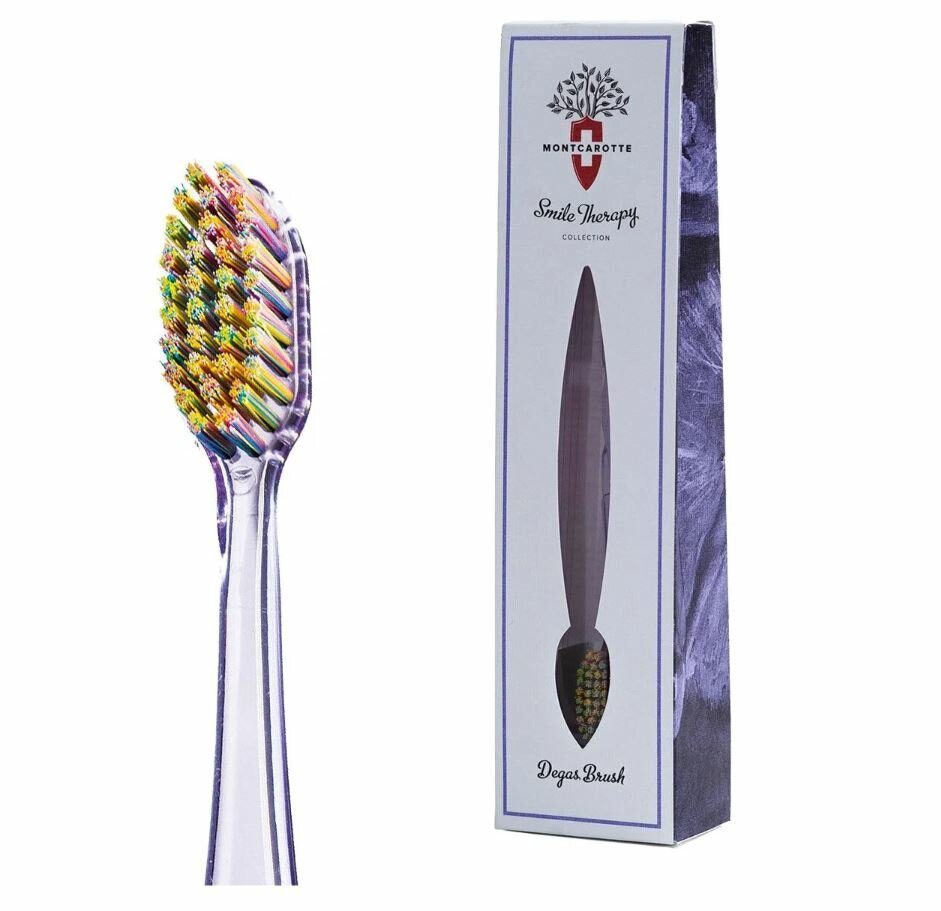 Зубная щетка MontCarotte Degas Brush, из коллекции "Импрессионисты" для детей от 12 лет