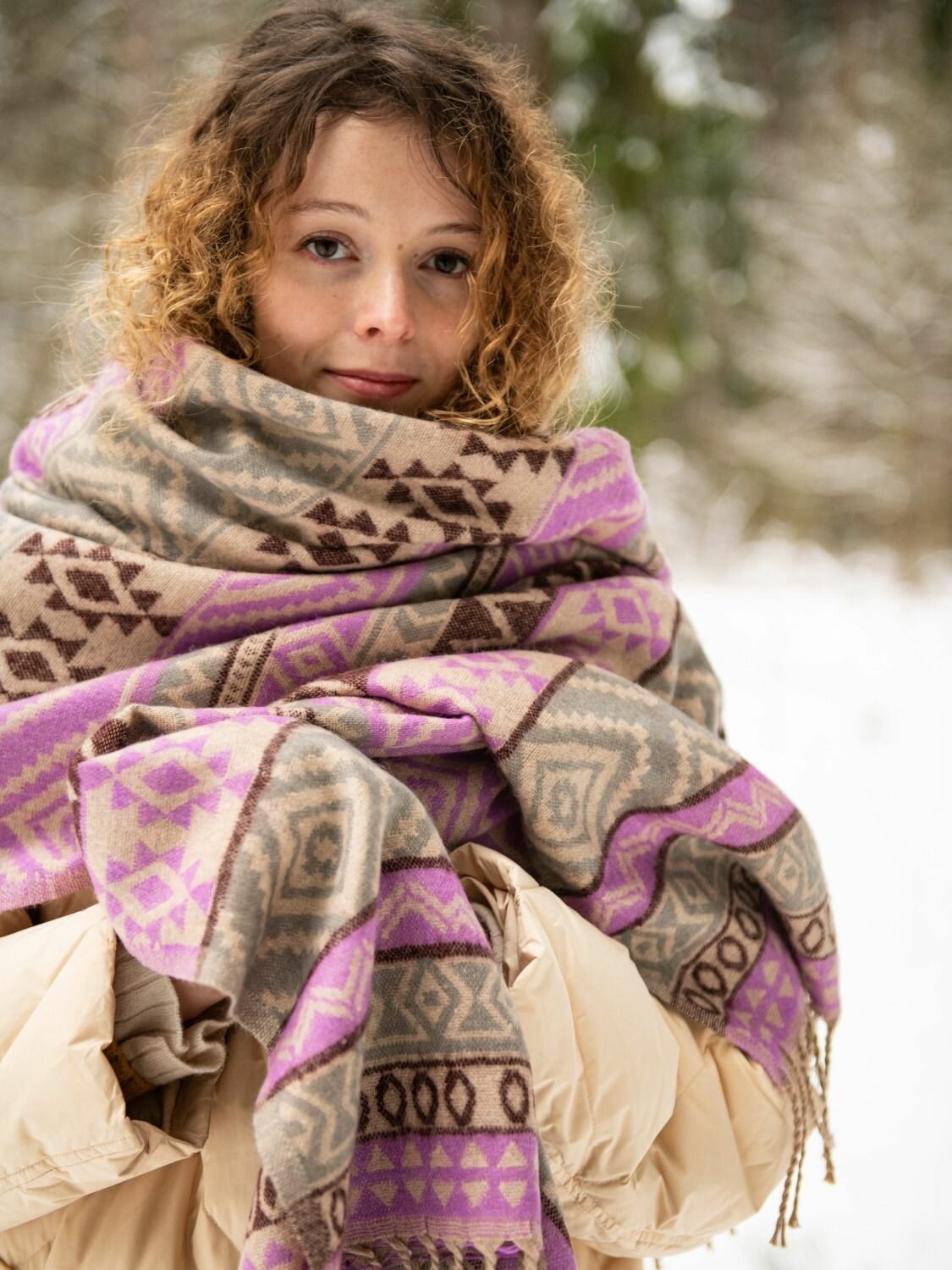 Шаль Базовая коллекция для женщин