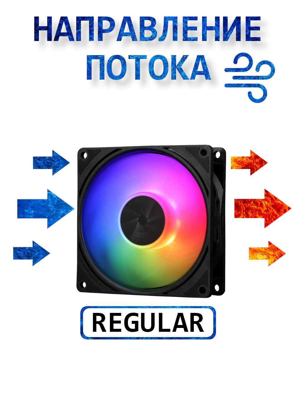 Корпусный вентилятор для ПК Thermalright TL-P9-S Черный, 90 мм, ARGB — фото 1