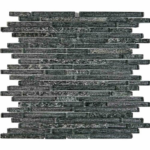 Мозаика из мрамора и стекла PIX 725, чипы 10x48/98/148 мм, сетка 286х300x8 мм. Мозаика продаётся кратно упаковкам! В одной упаковке 0,946 м2, Кол-во сеток в упаковке: 11 шт.