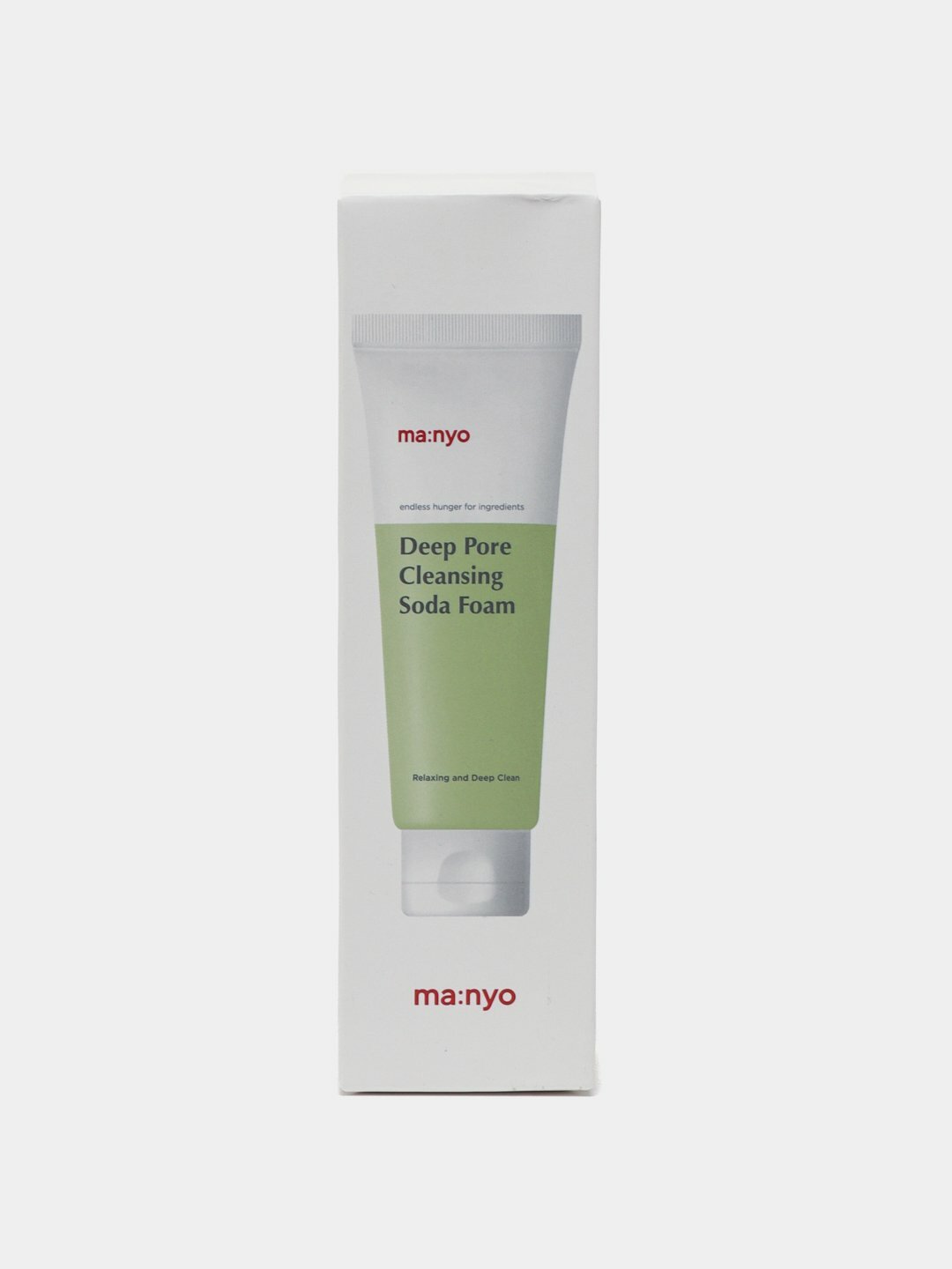 Пенка для умывания, Manyo, Deep Pore Cleansing Soda Foam, 150 мл - Салатовый