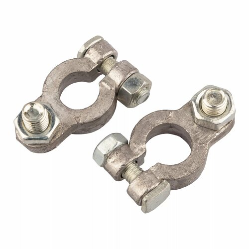 Клемма АКБ WB50 свинцовый сплав (под болт М10 с гайкой) 2шт