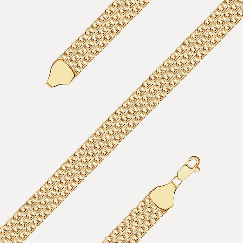 Изображение товара Браслет, красное золото, 585 проба