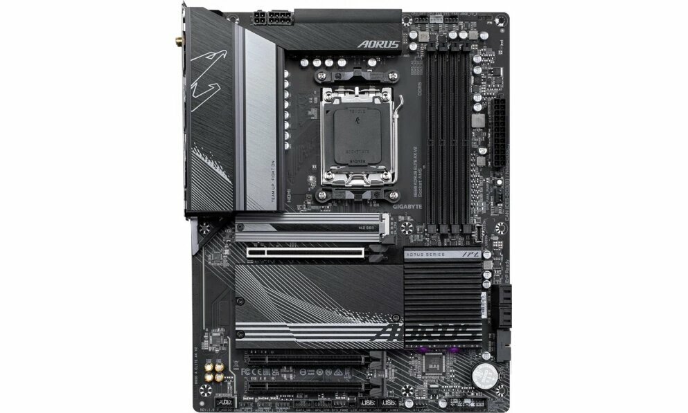 Материнская плата Gigabyte B650 A ELITE AX V2, SocketAM5, AMD B650, ATX (b650 aorus elite ax v2) — фото 1