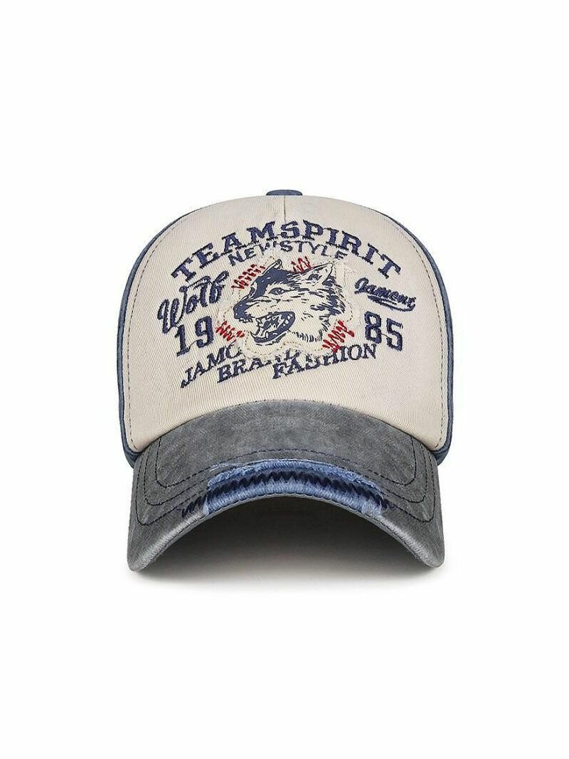 Бейсболка  для мужчин и женщин, размер OneSize, красный/белый — фото 1