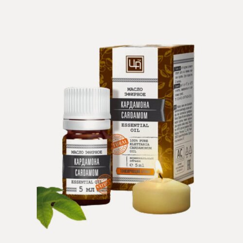 Изображение товара Эфирное масло Кардамон, для ароматерапии, 5 мл (Царство Ароматов)