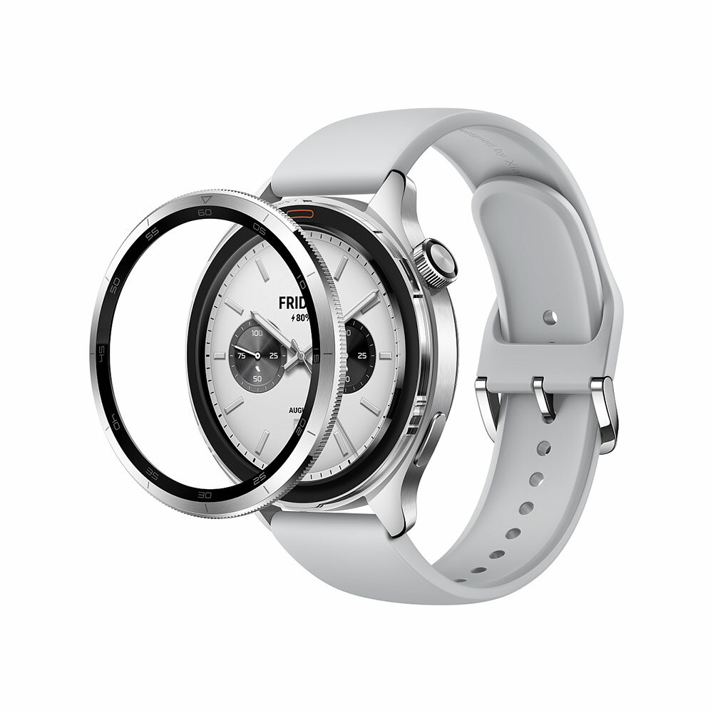 Обзор: Умные часы Xiaomi Watch S4, Silver (Серебро), AMOLED, 1.43