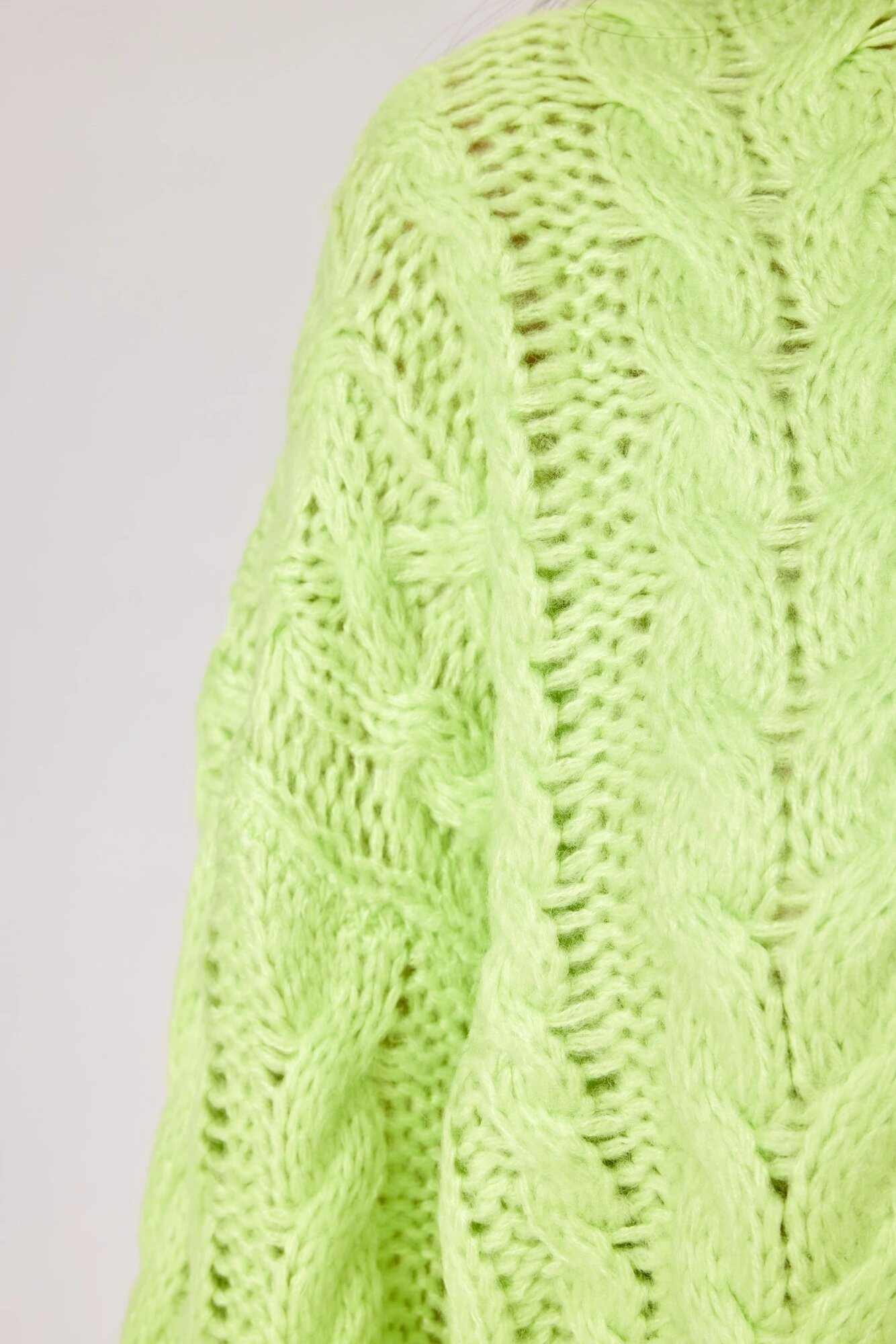 Джемпер Selfie, размер M, лайм — фото 1