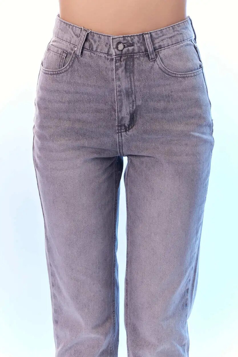 Джинсы Selfie, размер 26, светло-серый — фото 1