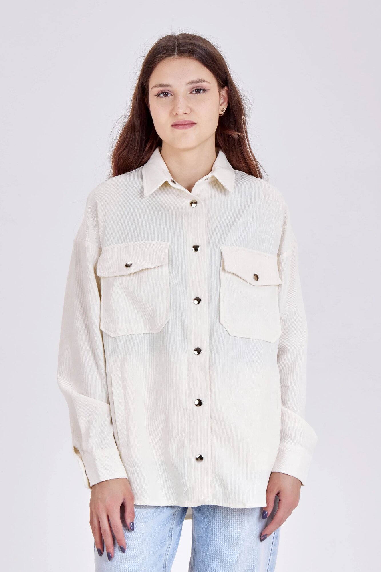 Рубашка Selfie, размер L, белый — фото 1