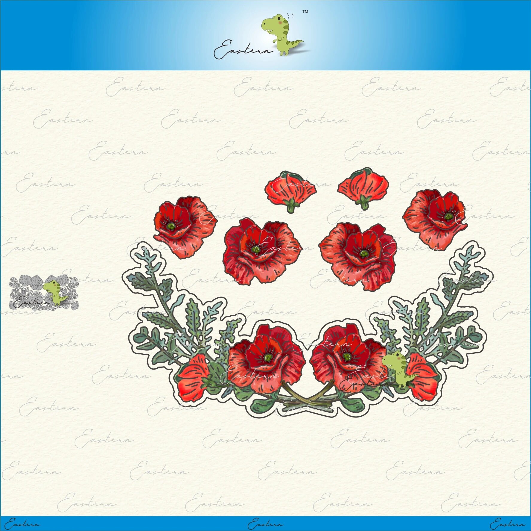 2020 новые металлические Вырубные штампы с изображением мака для оформления скрапбукинга cutting dies