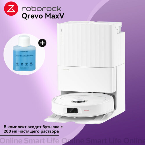 Робот-пылесос Roborock Q Revo SRU Версия Чёрный Автопромывка Сушка теплым воздухом Roborock appsiriYandex Alice 71660₽