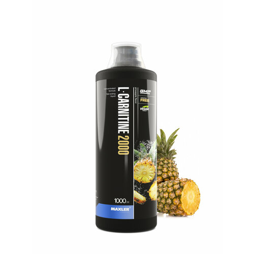 Maxler L-карнитин Comfortable Shape 2000, 1000 мл., ананас