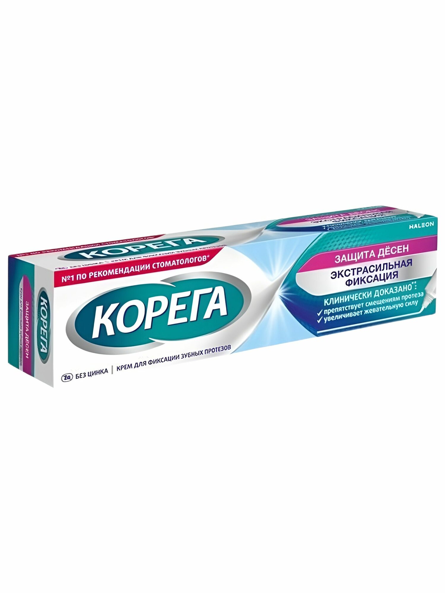 КорегаCorega защита дёсен крем для фиксации зубных протезов 40 г