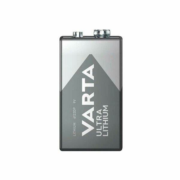 Батарейка VARTA ULTRA Lithium 9V Крона — фото 1