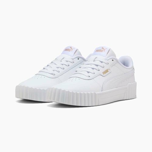 фото Кеды puma, размер 37.5 eur /23.5 см, белый кожа