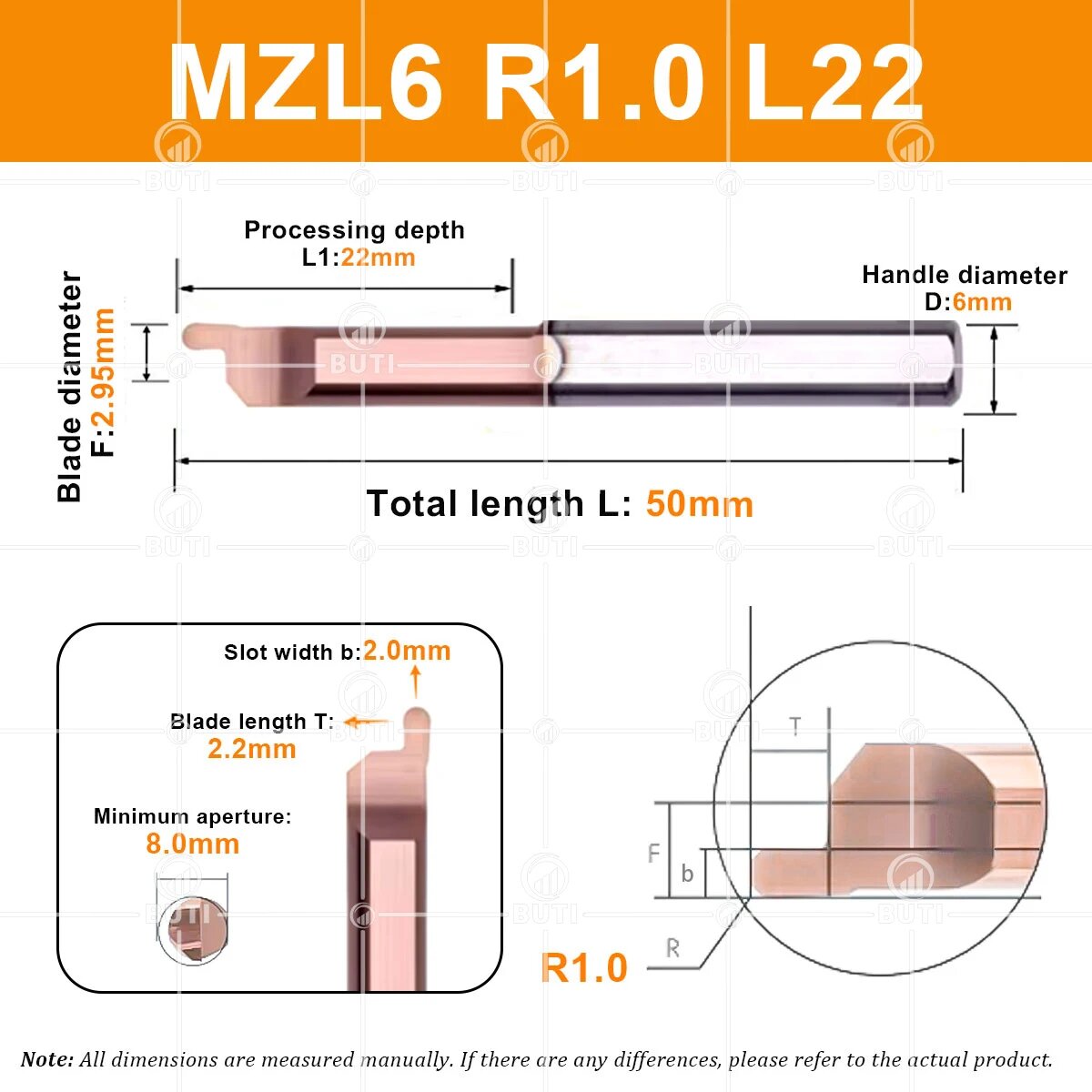 DESKAR Расточные инструменты MZL4 5 6 8 L15 L22 L30 из вольфрамовой стали