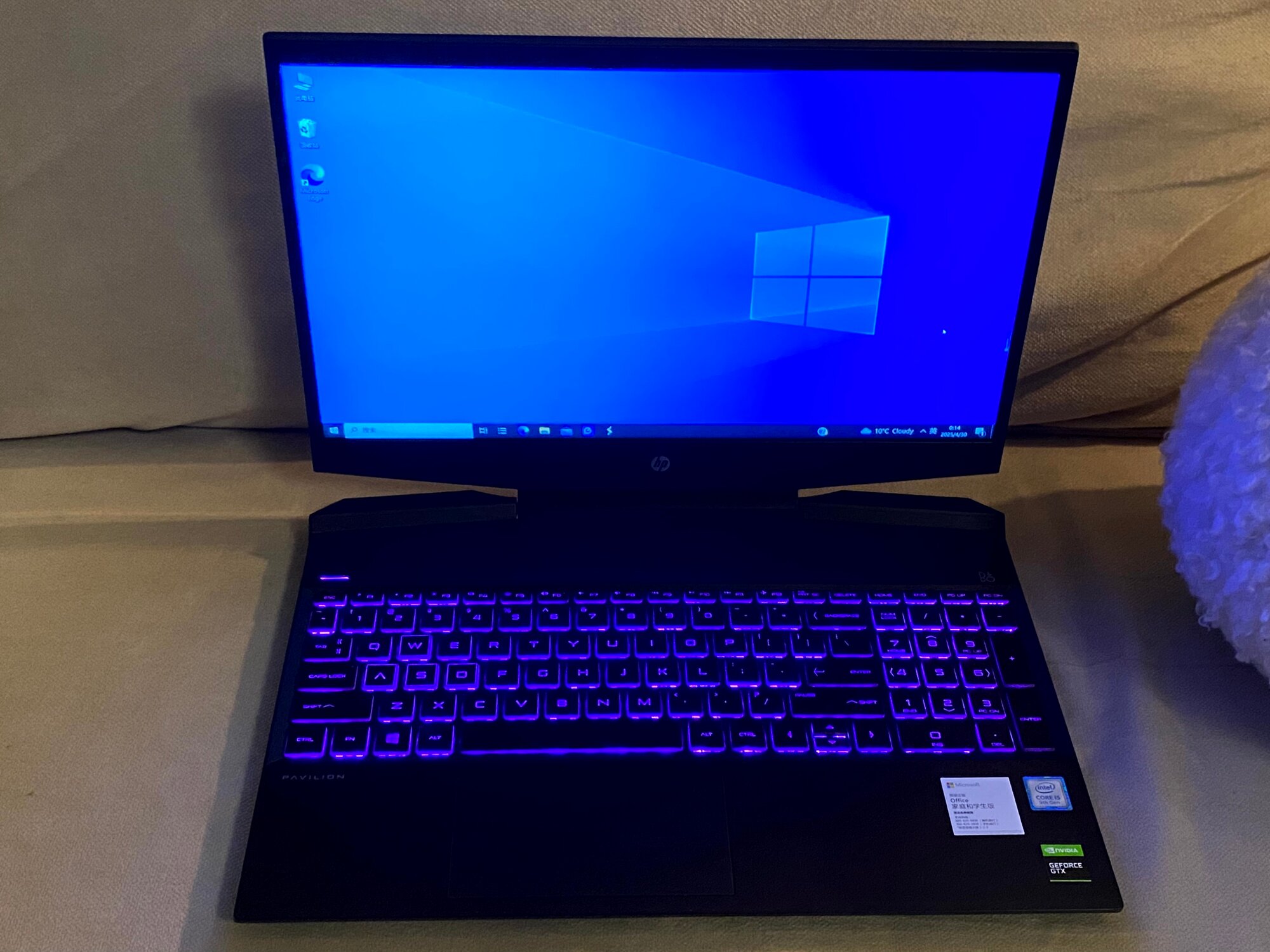 15.6" Игровой Ноутбук HP Pavilion, FullHD, 60 Hz, IPS, Intel Core i5-9300H, RAM 16 GB, SSD 512 GB, GeForce GTX 1650, Win10 — фото 1