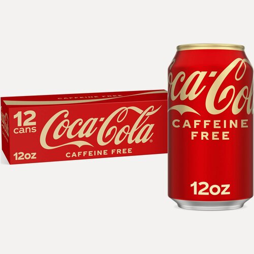 Изображение товара Газированный напиток Coca-Cola Caffeine Free, США, 0.355 л, х 12 шт.