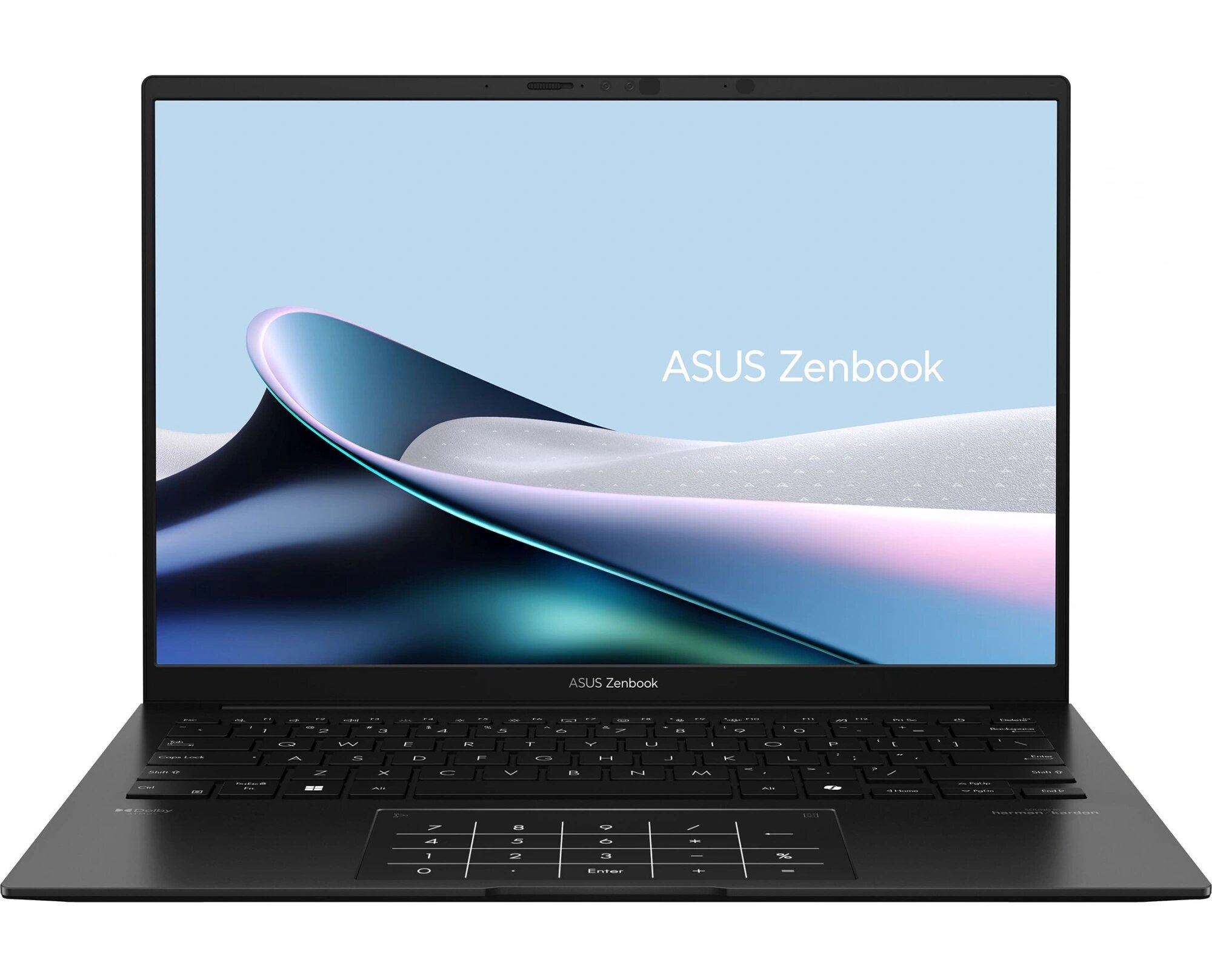 Ноутбук Asus Zenbook UM3406KA-QD180, 14", AMD Ryzen AI 5 340 16ГБ, SSD 1024ГБ, AMD Radeon, черный (90nb14u1-m00ak0)