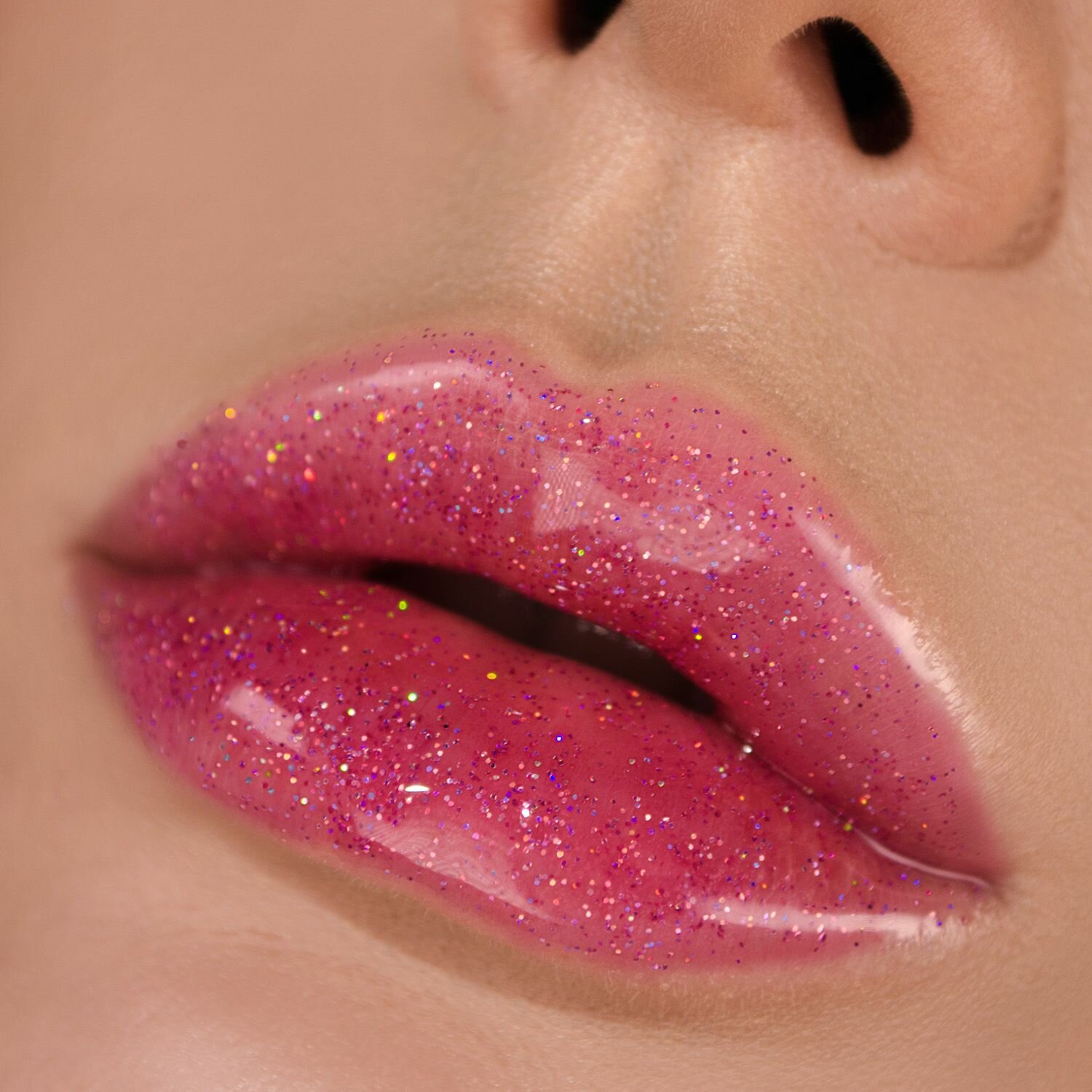 Блеск для губ Belor Design Shine Bright тон 8, гелевый, с блестками, 4.3г — фото 1