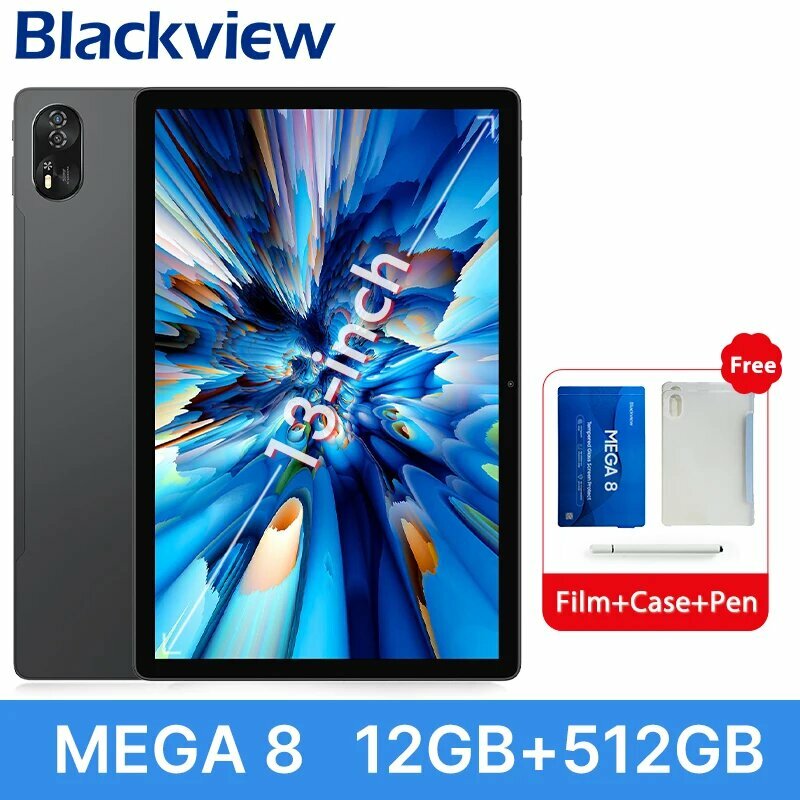 Планшет Blackview, 13", 12/512ГБ, Wi-Fi+4G, Android