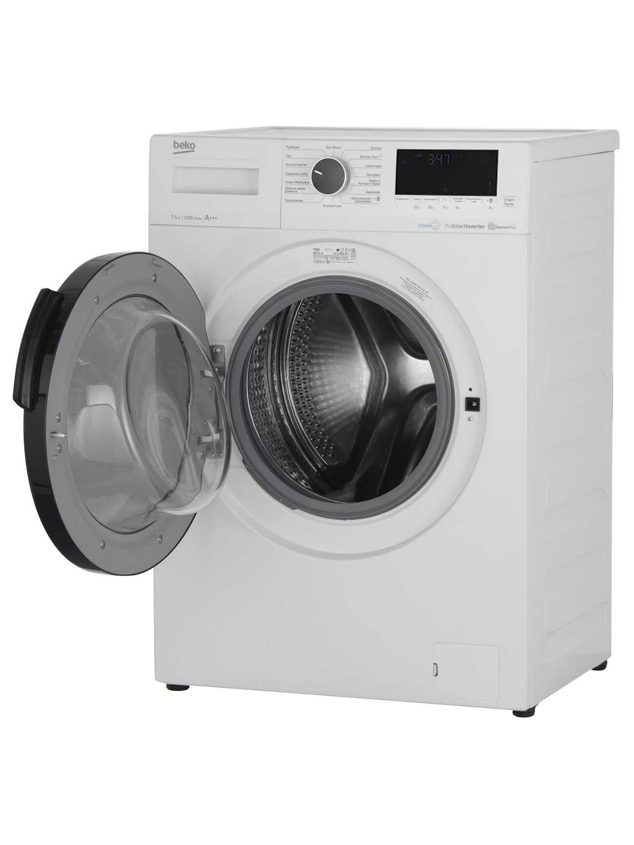 Стиральная машина Beko WSPE7H616 — фото 1