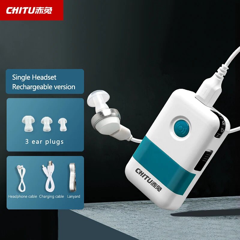 Слуховые аппараты NoEnName_Null Pocket talker Charging 1headphone