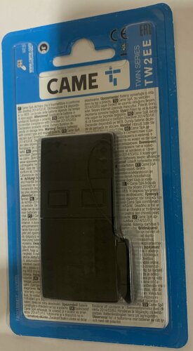 Изображение товара Пульт дистанционного управления Came TW4EE оригинальный, для ворот и шлагбаумов