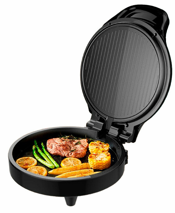 Электрогрили Xiaomi Электрическая сковорода-гриль Xiaomi Liven Electric Baking Pan 1200W (LR-J2301) Black